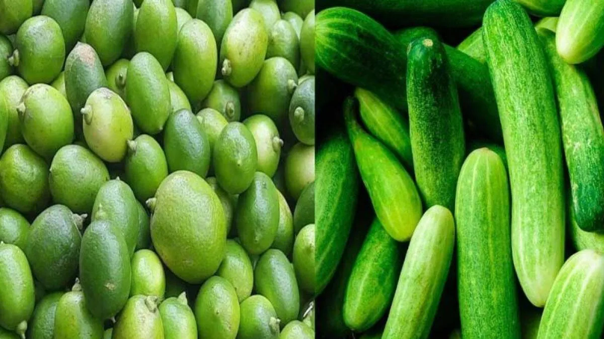 লেবুর দামে আগুন, শসার সেঞ্চুরি
