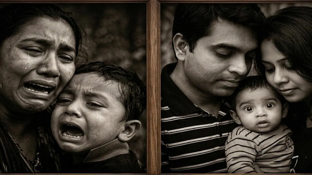 অপেক্ষায় থাকা শিশু জানে না,  বাবা আর কখনোই ফিরবেন না