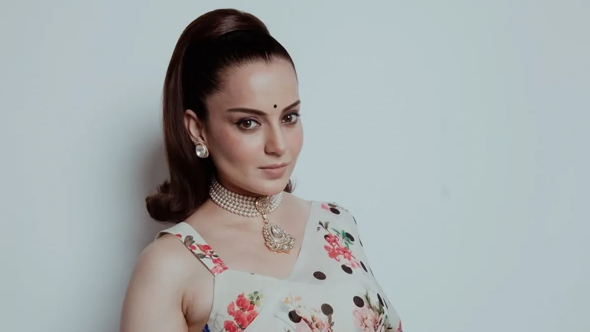 রেট্রো সাজে মুগ্ধ করলেন কঙ্গনা রানাউত