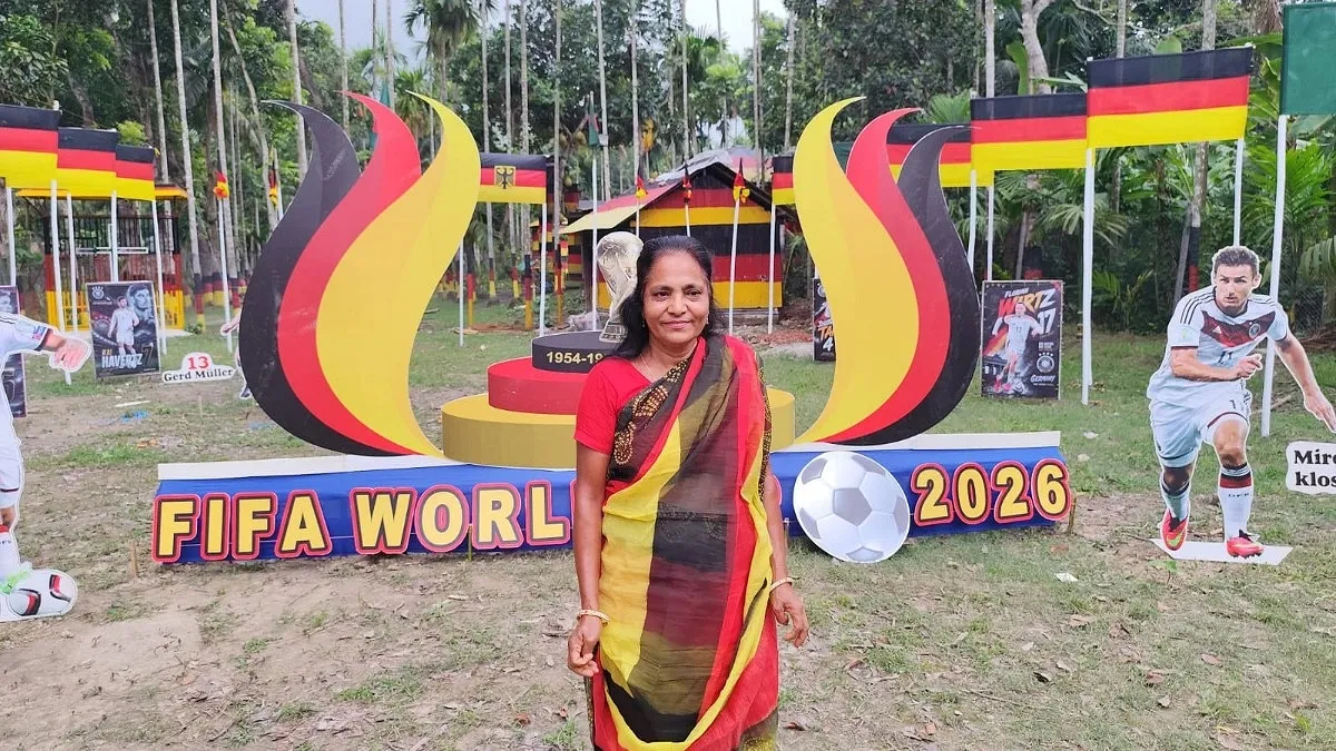 ডাক্তার সাগরের বাড়ি যেন এক টুকরো ‘জার্মানি’