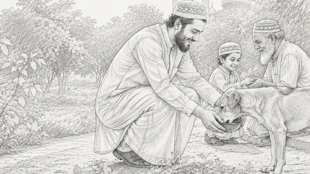সৃষ্টির প্রতি দয়ার অনন্য প্রাপ্তি