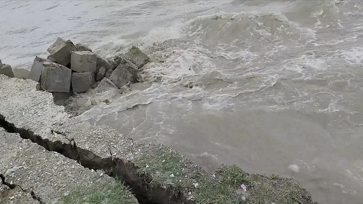 পদ্মার তীব্র ভাঙন, ঝুঁকিতে বাজার-বিদ্যালয়সহ ৫০০ পরিবার
