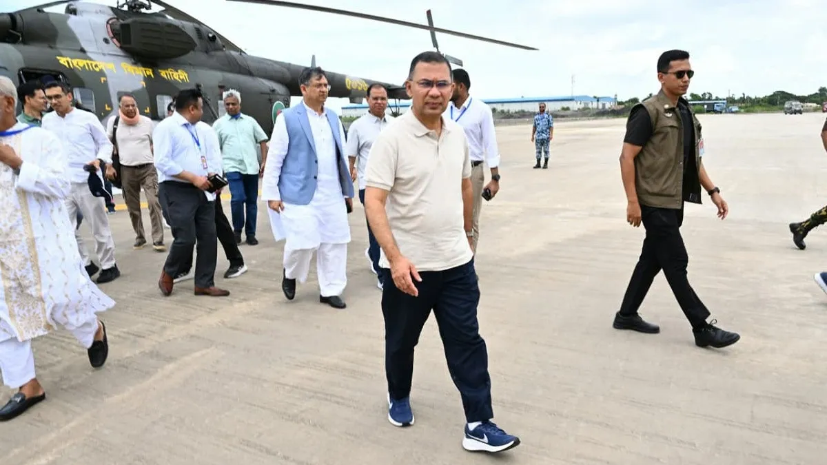 মাতারবাড়ী বিদ্যুৎকেন্দ্র পরিদর্শন করলেন প্রধানমন্ত্রী