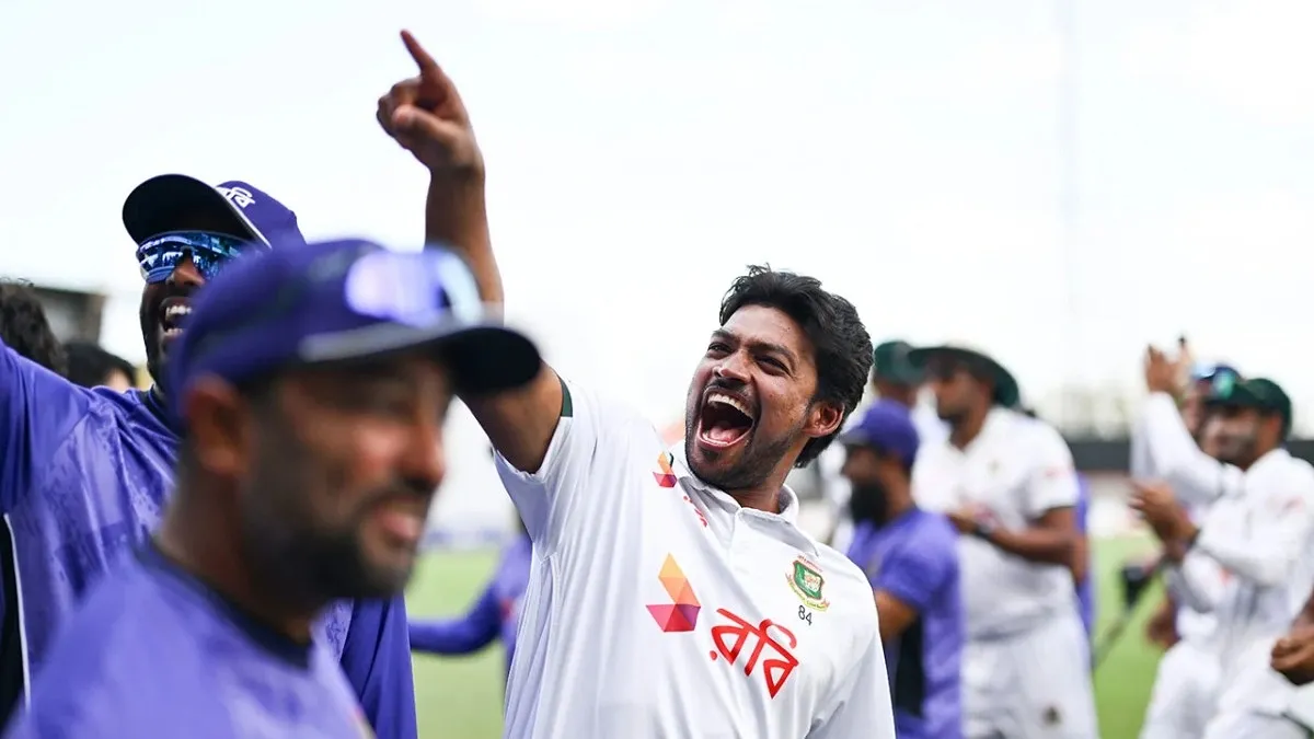 ২ দিনে টেস্ট হেরে ডারউইনের জয় মনে করালেন নাজমুল