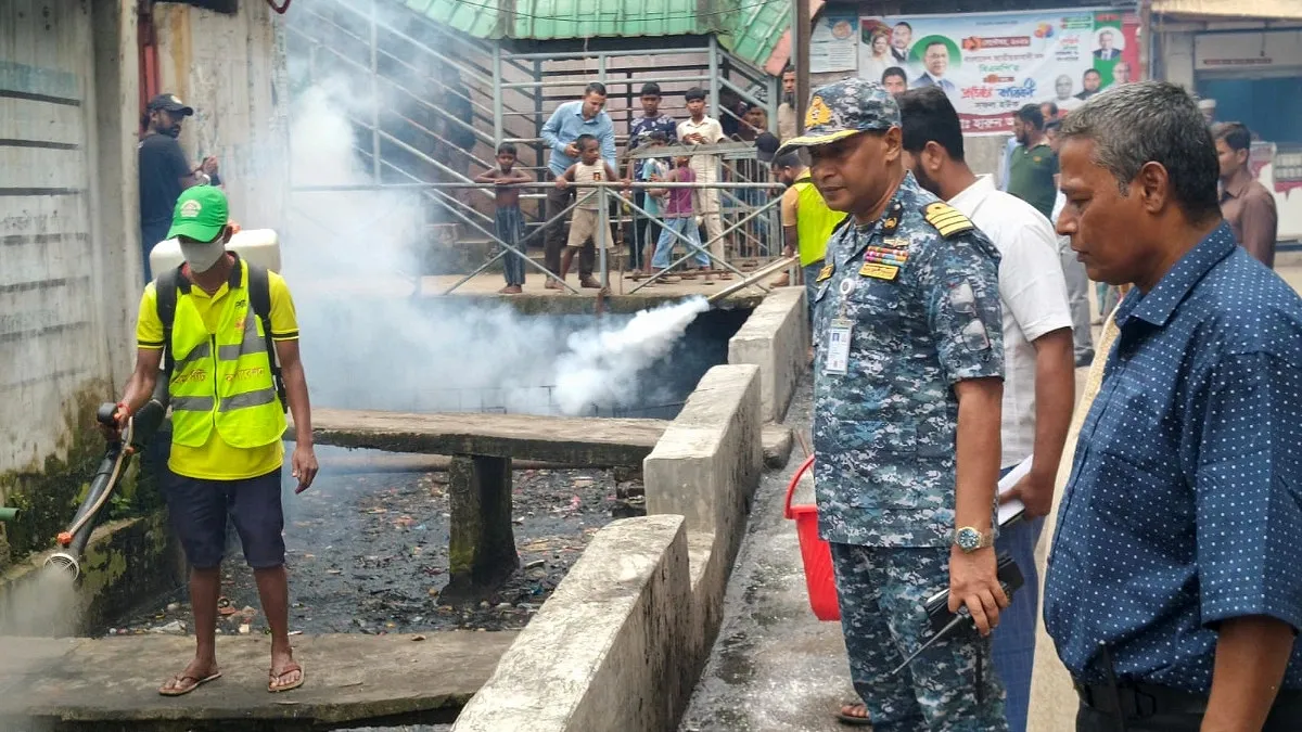 মশার বিস্তার ঠেকাতে তিন ওয়ার্ডে অভিযান
