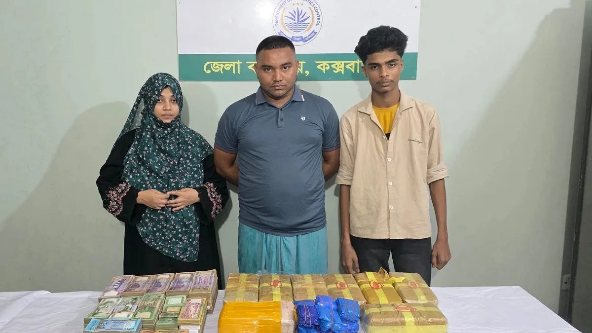 খাটের বক্সে ৯০ হাজার ইয়াবা ও সোয়া ৩৫ লাখ টাকা, আটক ৩