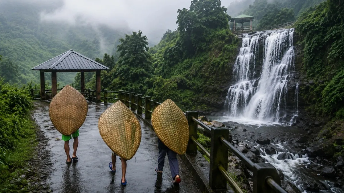 মেঘালয়ের বৃষ্টির দেশেই কেন শুকোচ্ছে ঝরনা