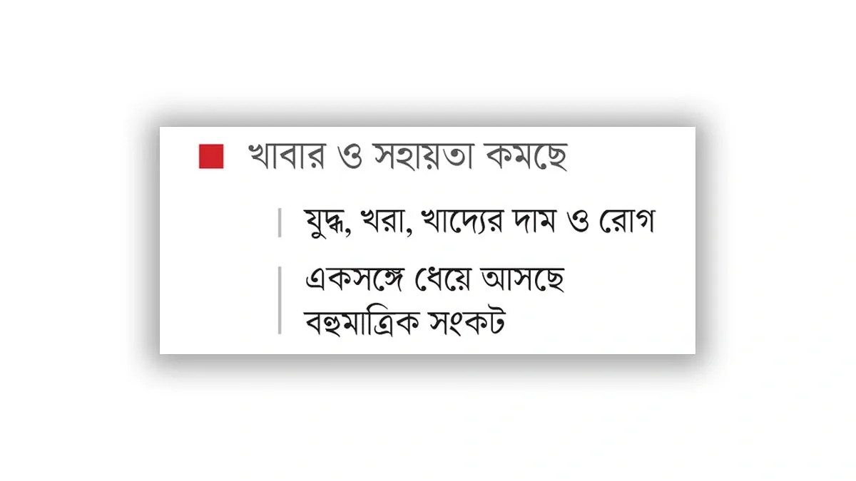 আফ্রিকার শৃঙ্গে মহাবিপদের মেঘ