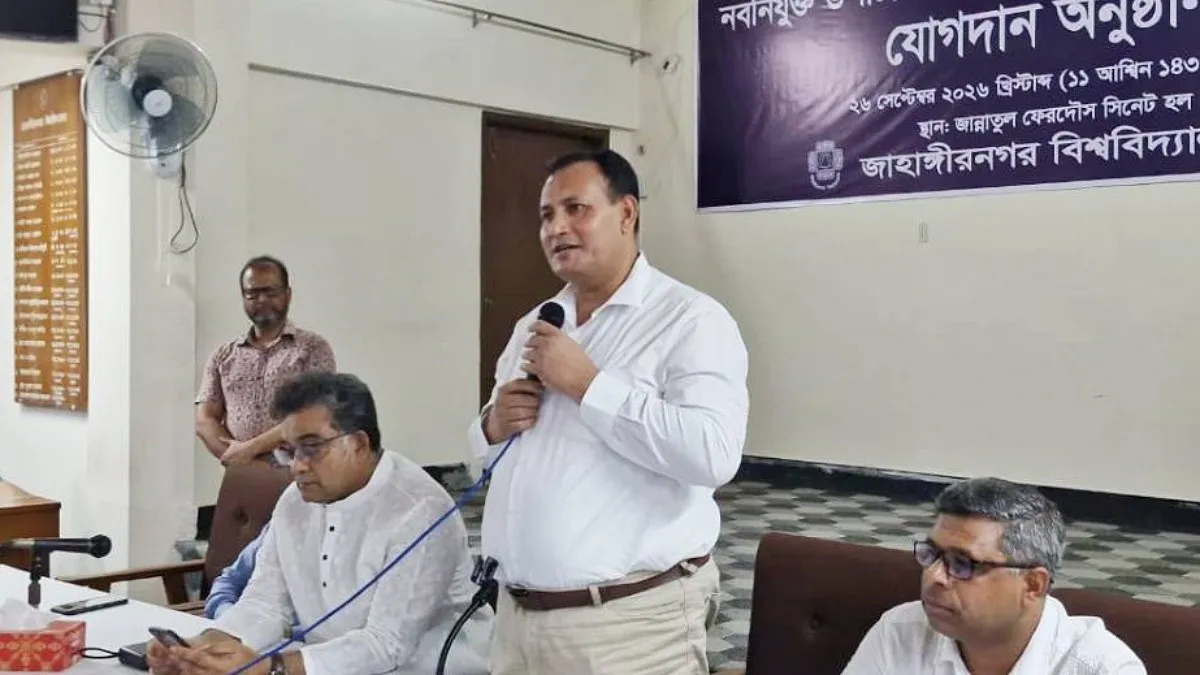 জাহাঙ্গীরনগর বিশ্ববিদ্যালয় নিয়ে পজিটিভ চিন্তা আছে সরকারের : নতুন উপাচার্য