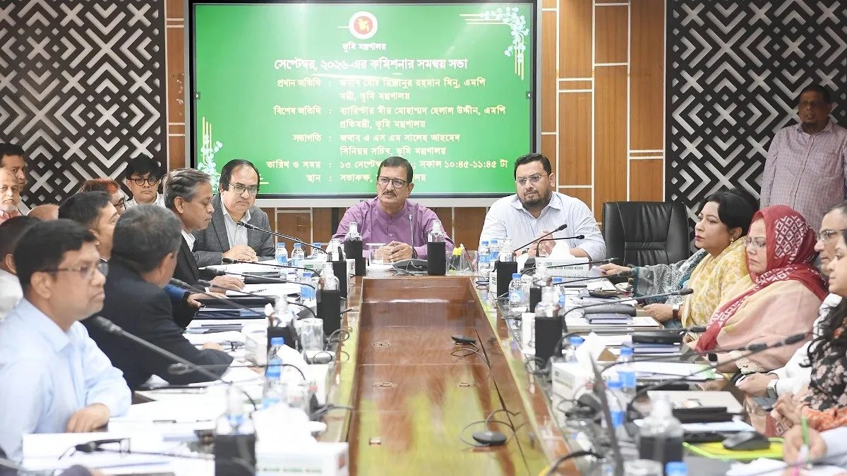 ফসলি জমি ও সরকারি সম্পত্তি রক্ষায় কঠোর পদক্ষেপের ঘোষণা ভূমিমন্ত্রীর