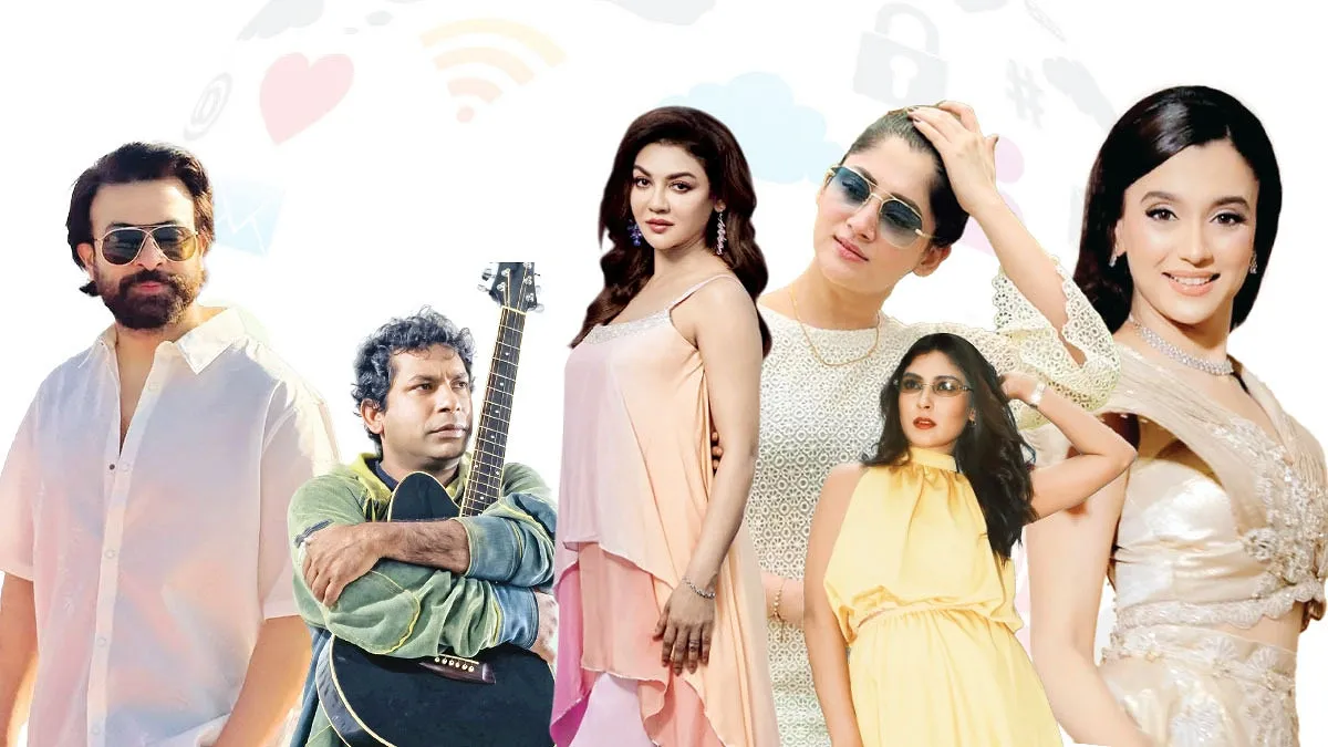 সামাজিক মাধ্যমে সরব তারকারা: আত্মপ্রচার নাকি আয়ের নতুন মাধ্যম