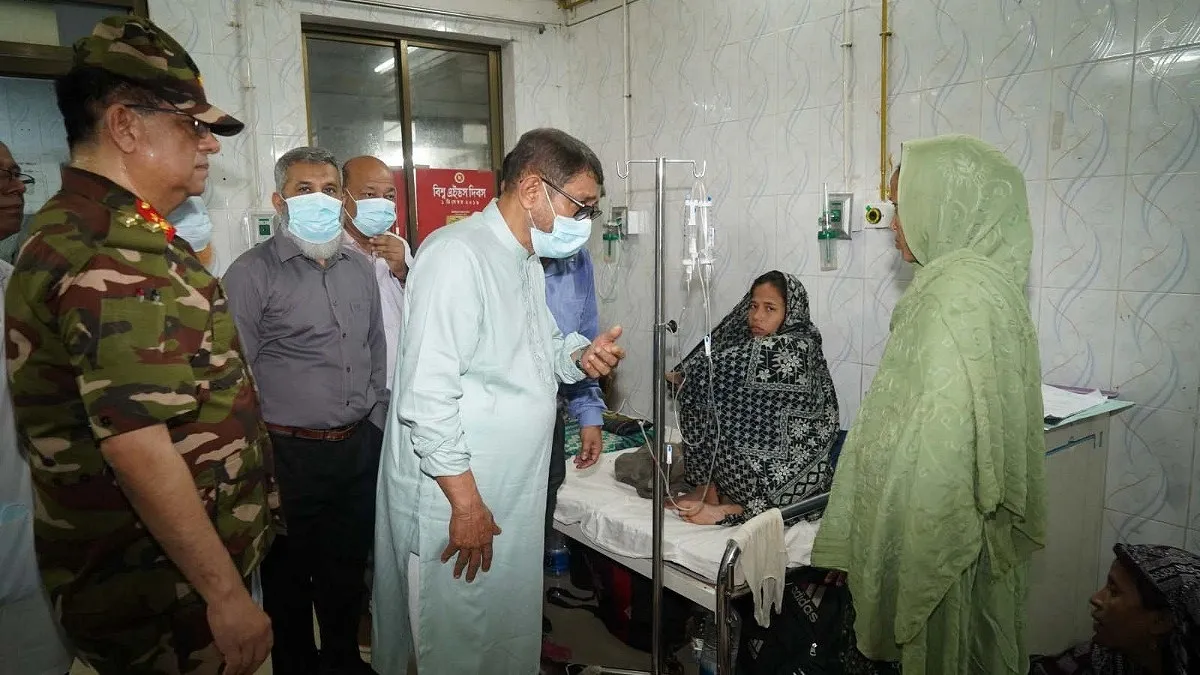 মন্ত্রী আসতেই বদলে গেল ওসমানী হাসপাতালের চিত্র