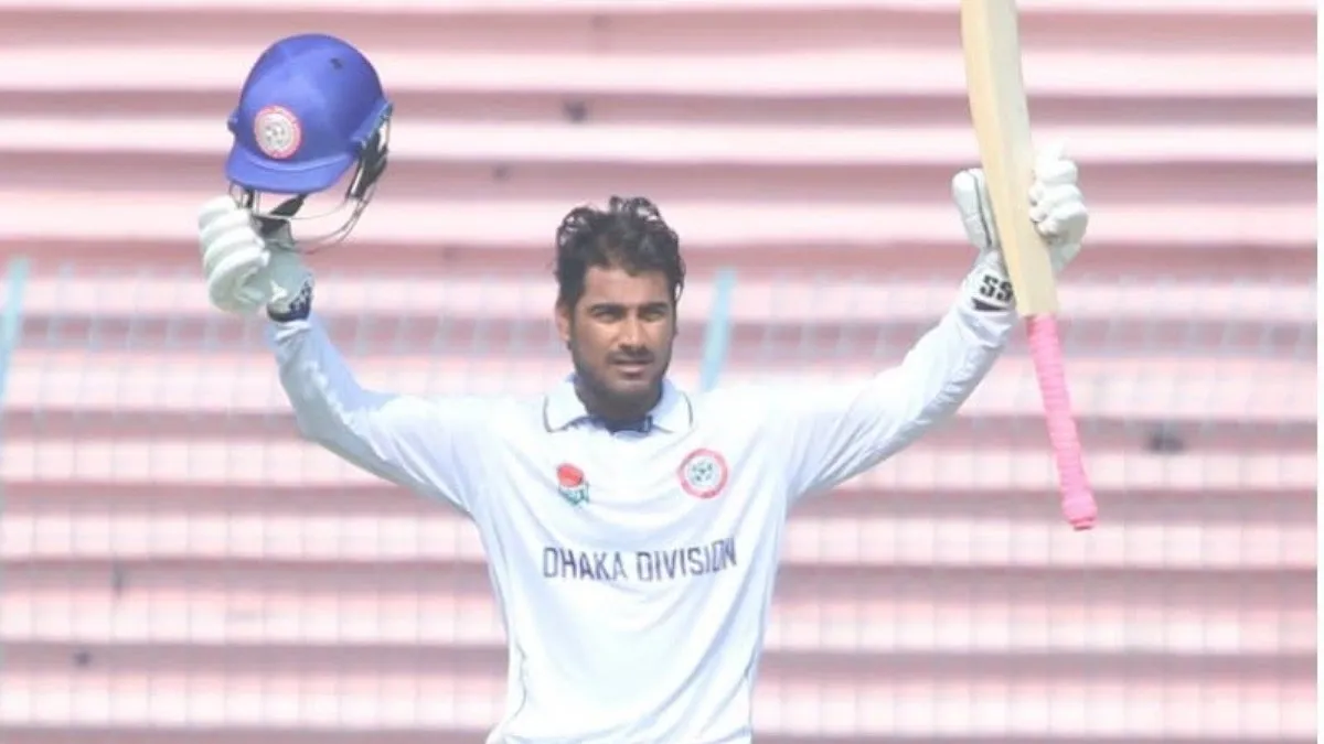 নাঈমের সেঞ্চুরির হ্যাটট্রিক, আলো ছড়ালেন রবিনও