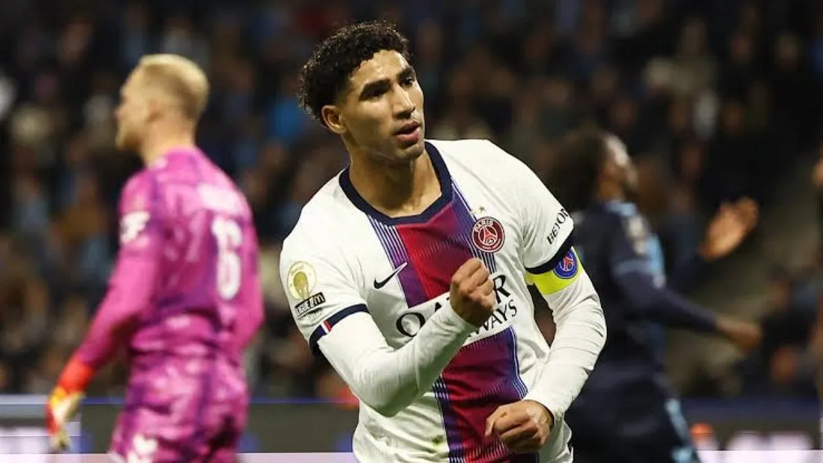 হাকিমির হ্যাটট্রিকে পিএসজির নয়ে নয়