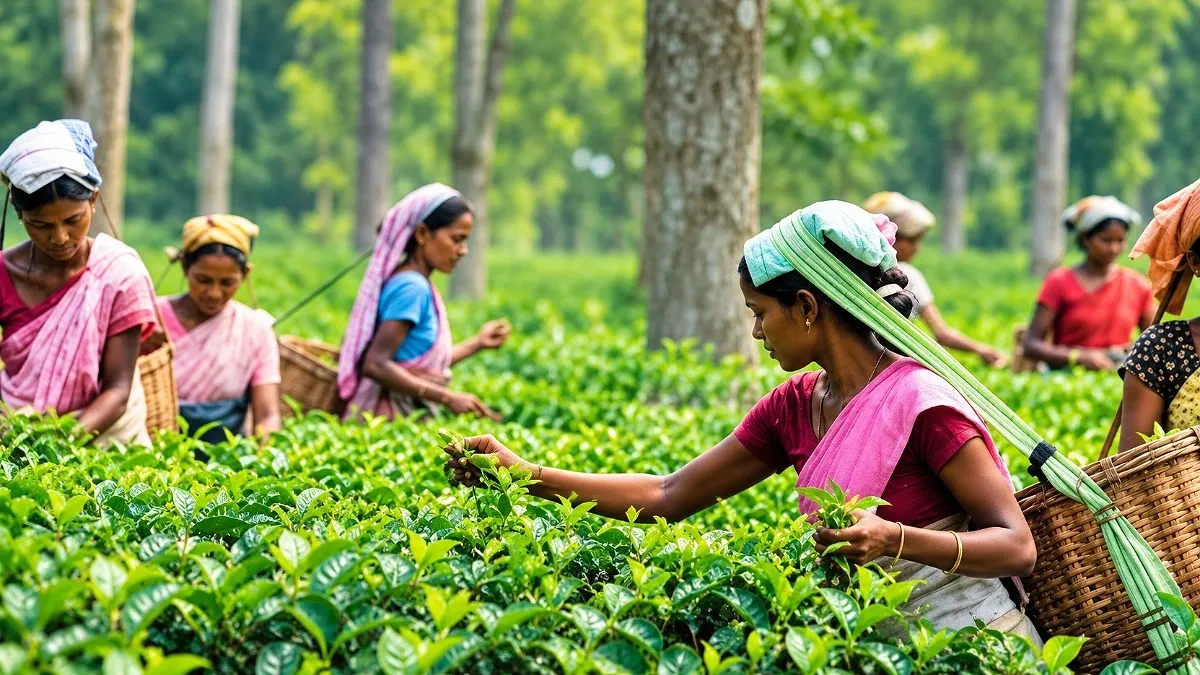 নোয়াপাড়া চা বাগানে মজুরি পাননি ৮৫০ শ্রমিক, শূন্য হাতে ফিরলেন বাড়ি