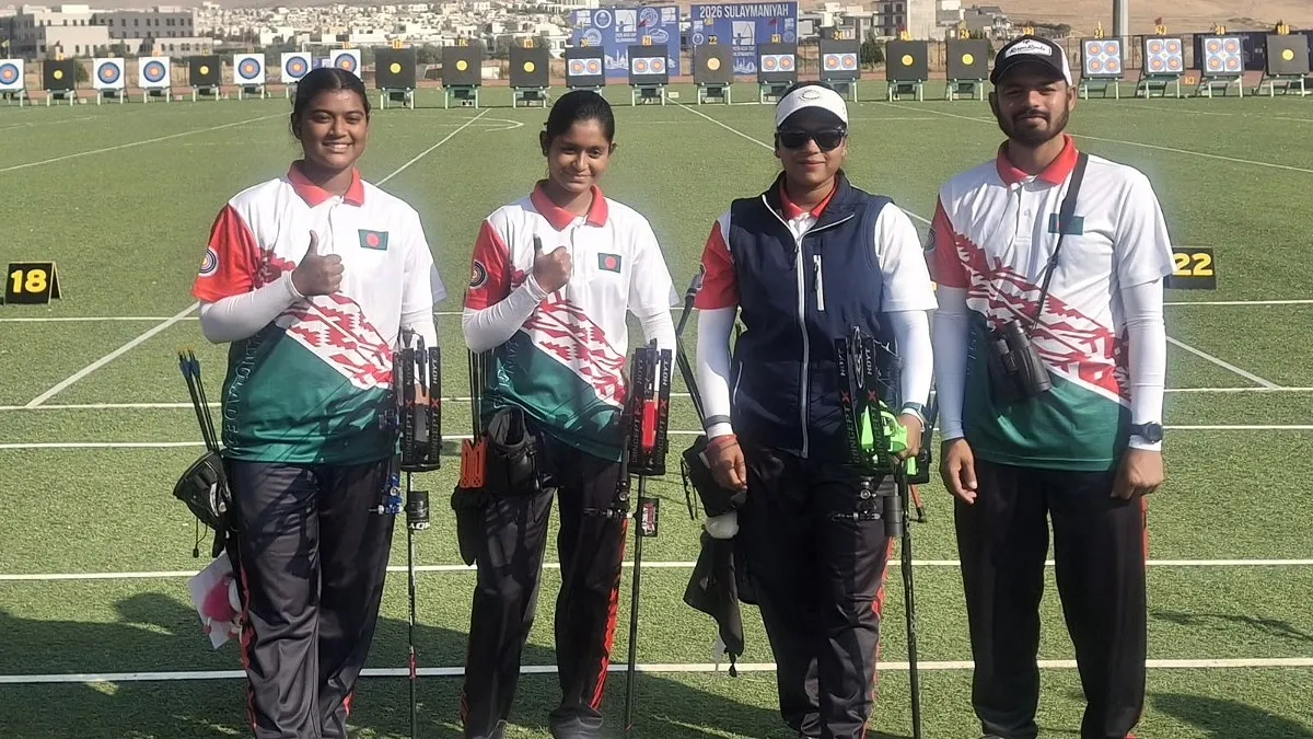 স্বর্ণের লড়াইয়ে বাংলাদেশের কম্পাউন্ড নারী ও রিকার্ভ পুরুষ দল