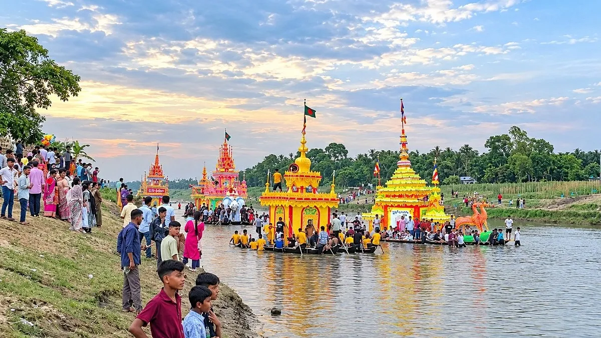 বাঁকখালীতে সম্প্রীতির মিলনমেলা