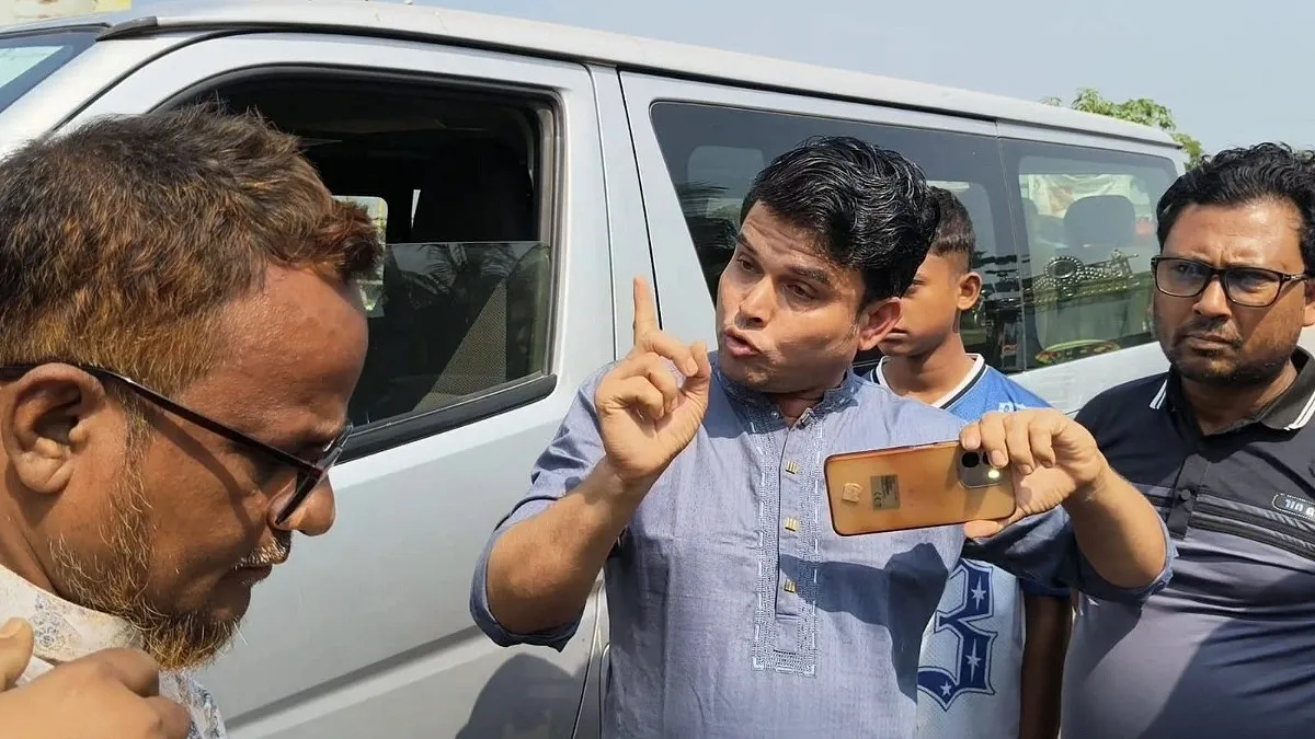 সাংবাদিকদের গাড়ি আটকে চাঁদা আদায়ের চেষ্টা যুবদল নেতার!