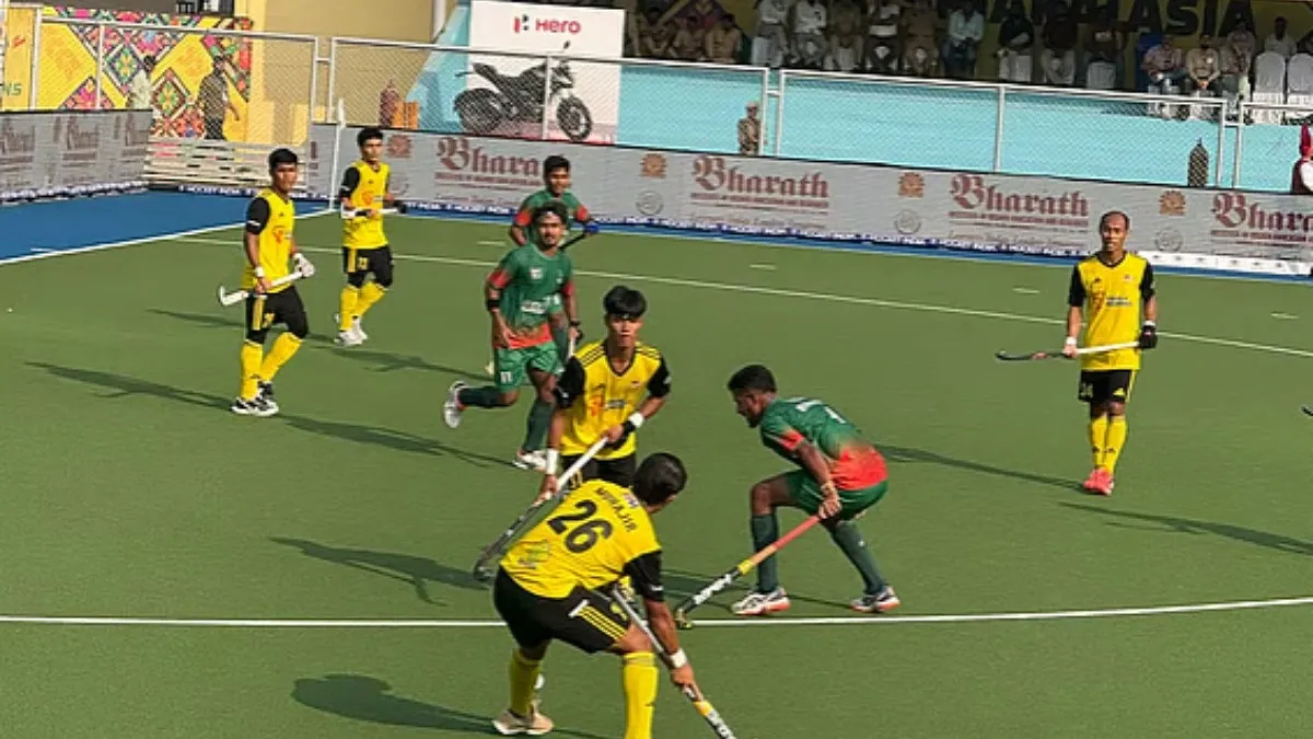 বাংলাদেশের জালে মালয়েশিয়ার ৬ গোল