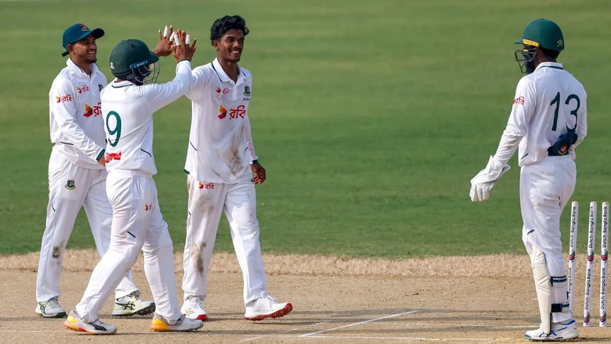 প্রস্তুতি ম্যাচে হোসাইনের লেগ স্পিন চমক