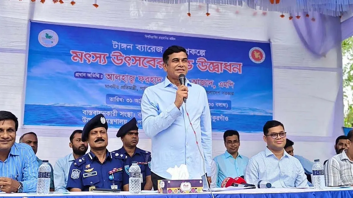 ঠাকুরগাঁওয়ের ভোটে বিরোধীদের জবাব দিয়েছে জনগণ: পানি সম্পদ প্রতিমন্ত্রী
