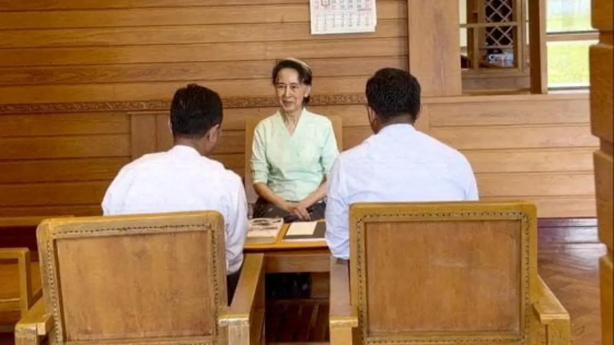 ৫ বছর পর সু চির সঙ্গে কথা বলতে পারলেন তার ছেলে