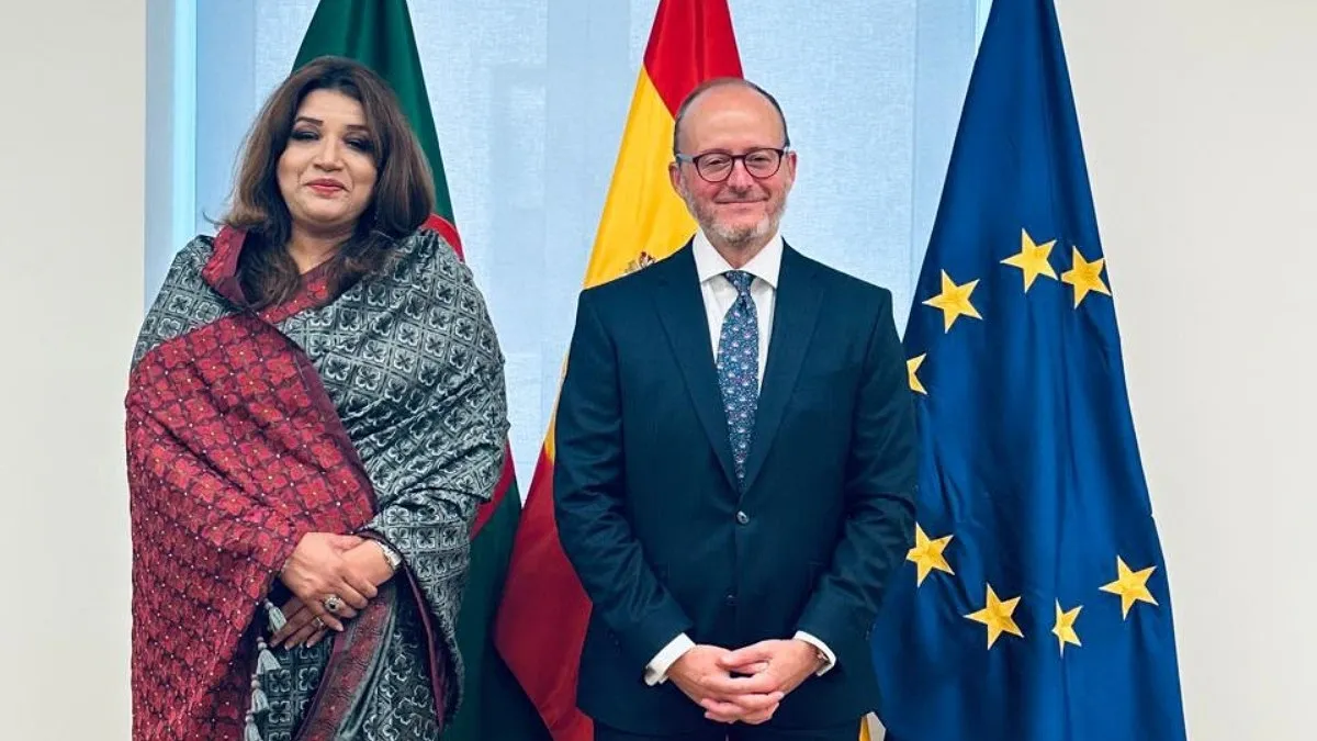 মাদ্রিদে স্পেনের স্টেট সেক্রেটারির সঙ্গে পররাষ্ট্র প্রতিমন্ত্রীর সাক্ষাৎ