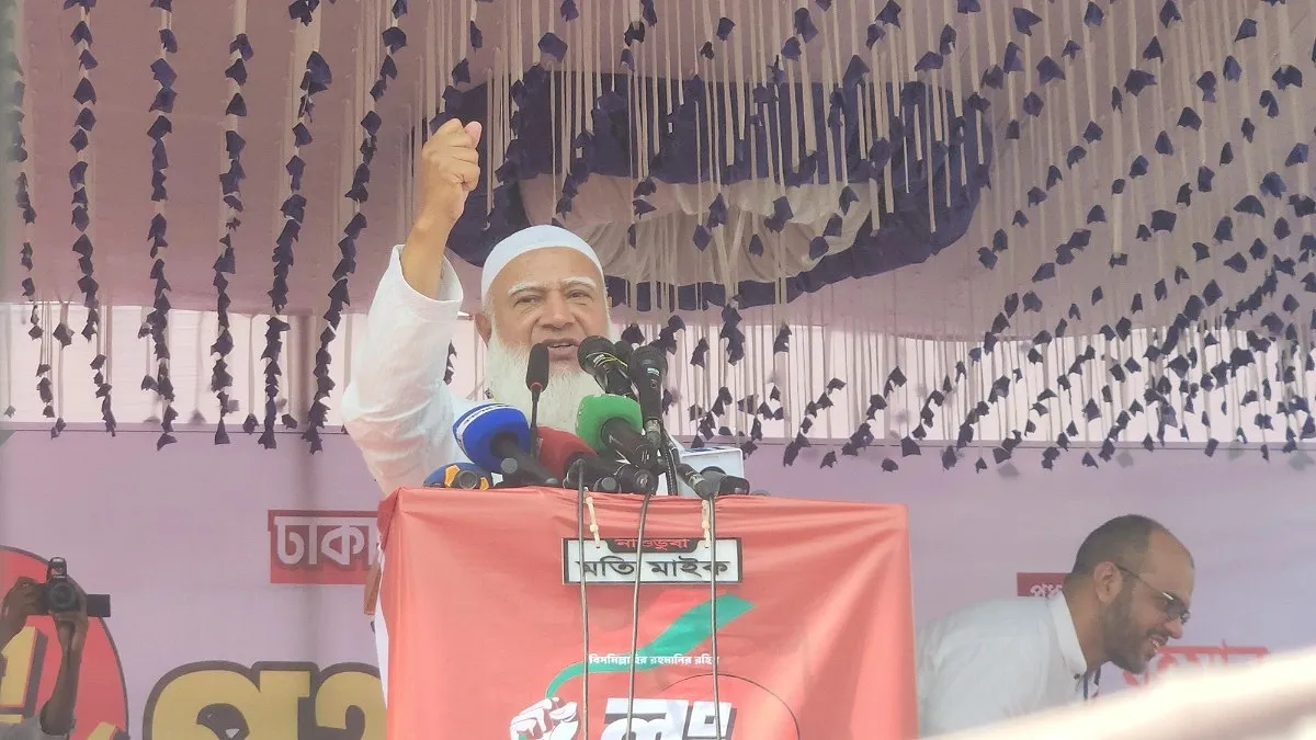 জনগণের সঙ্গে প্রতারণা করছে সরকার: বিরোধীদলীয় নেতা