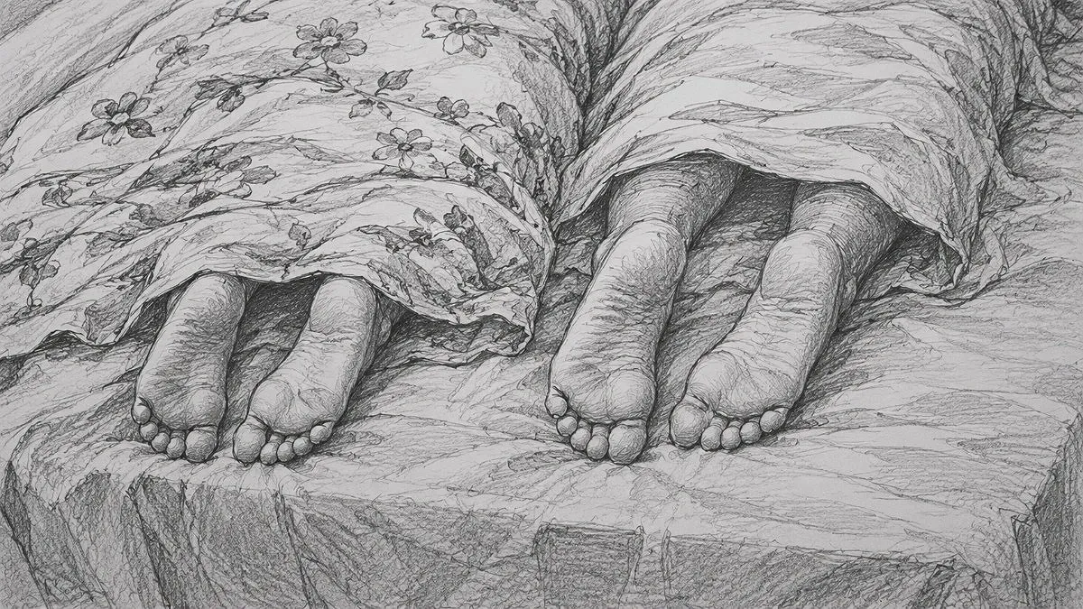 Bodies of mother and son found lying on bed