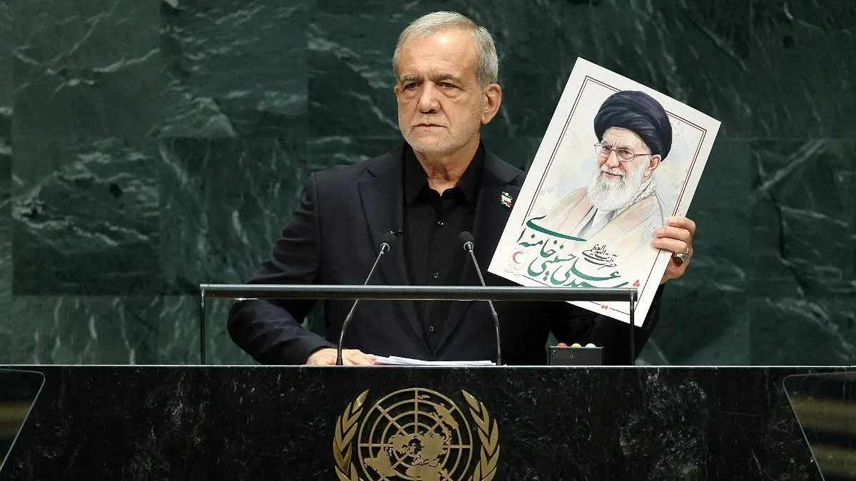 Iran will never bow down, Pezeshkian says in UN speech