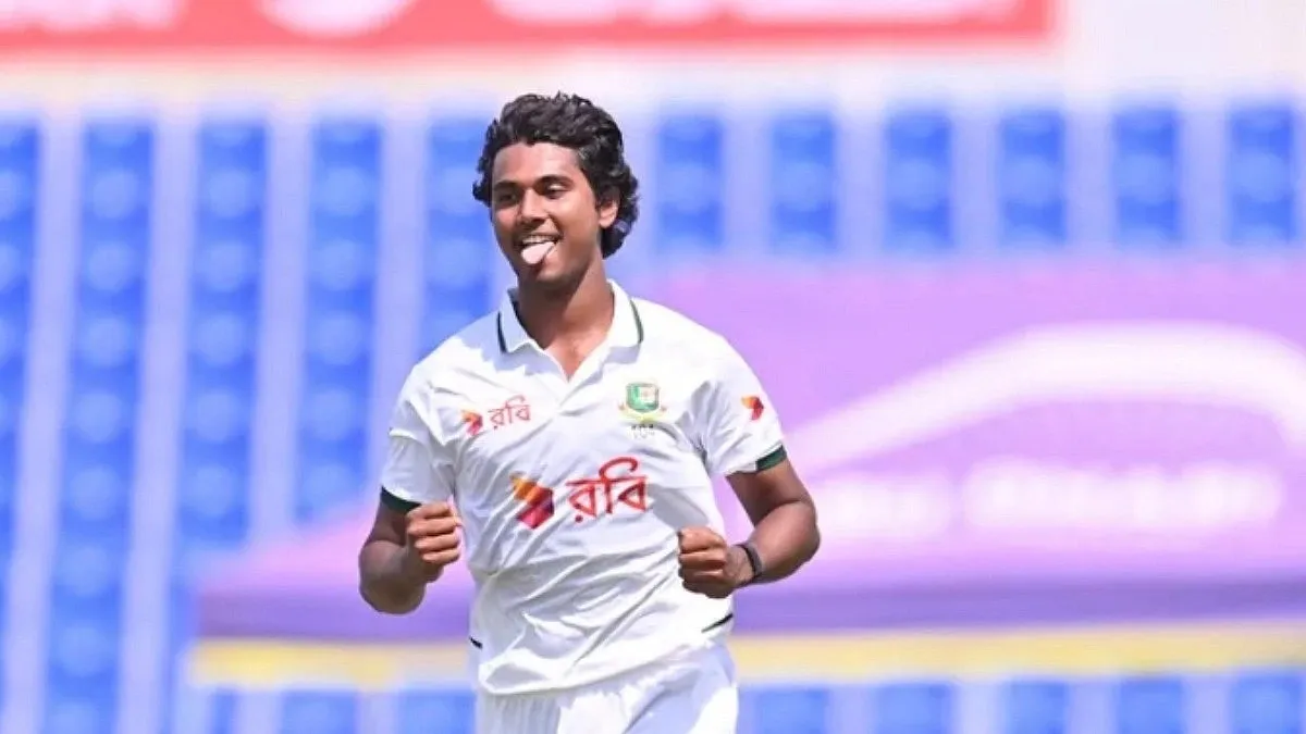 Hasan takes test hat trick as first Bangladeshi fast bowler