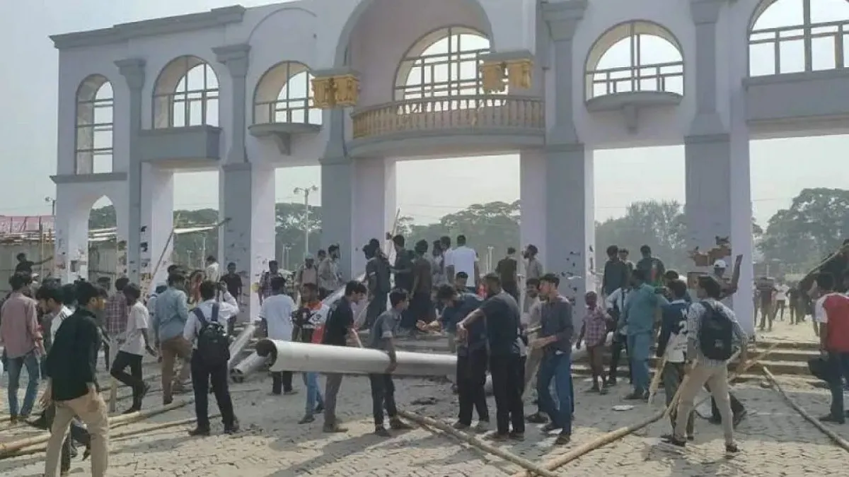 Case filed over vandalism at Asia International Fair