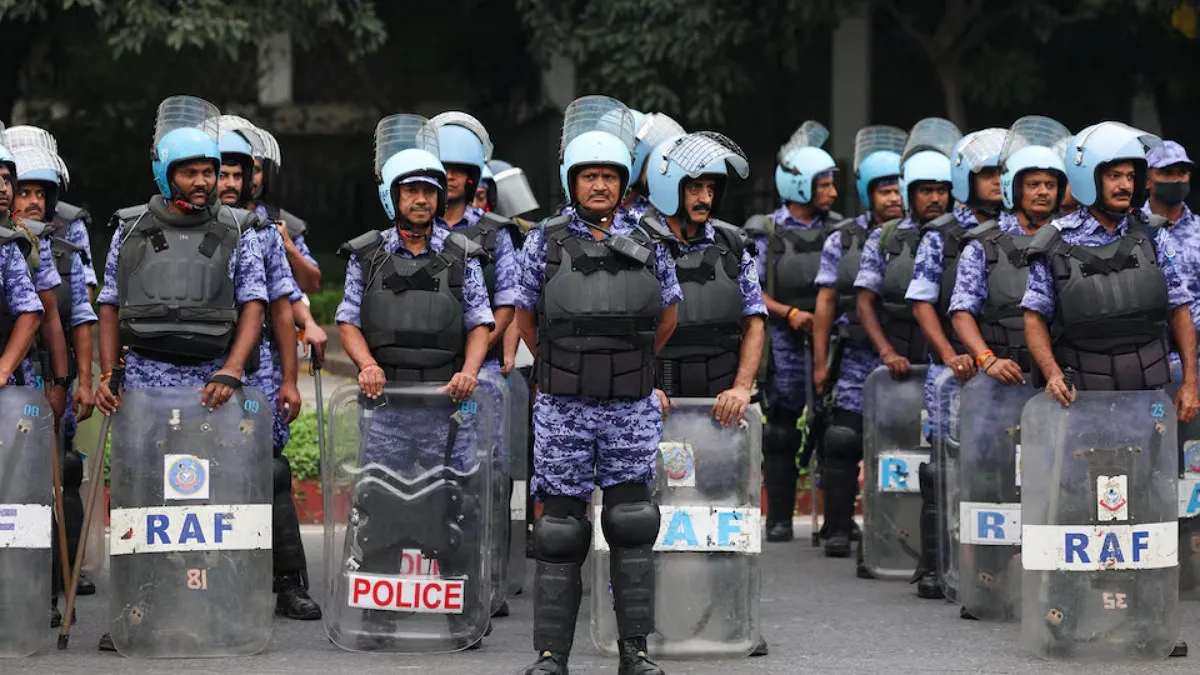 India detains protesters, locks down Delhi ahead of rally against election chief