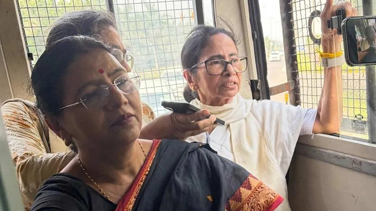 Mamata Banerjee detained in Delhi