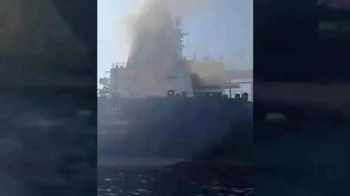 Four tankers on fire in Hormuz, oil prices highest in six months
